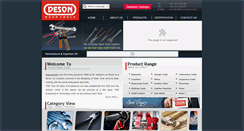 Desktop Screenshot of deewansons.com